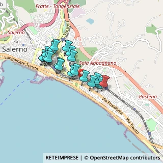 Mappa 84127 Salerno SA, Italia (0.7615)