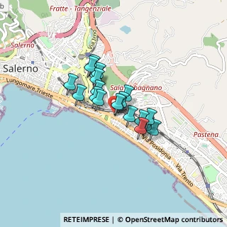 Mappa Via Carlo Santoro, 84127 Salerno SA, Italia (0.576)