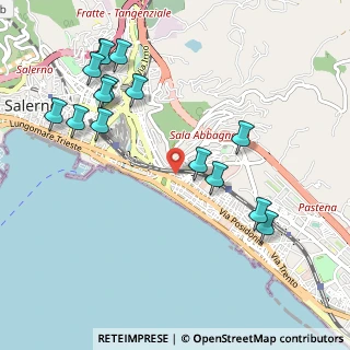 Mappa Via Carlo Santoro, 84127 Salerno SA, Italia (1.26733)