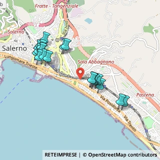 Mappa Via Carlo Santoro, 84127 Salerno SA, Italia (1.0915)