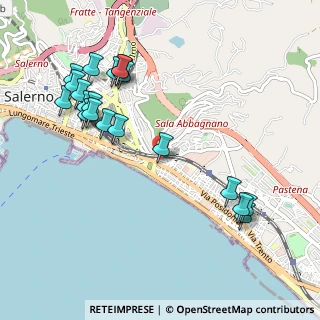 Mappa 84127 Salerno SA, Italia (1.2395)