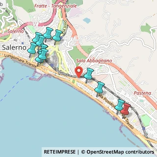 Mappa 84127 Salerno SA, Italia (1.27385)