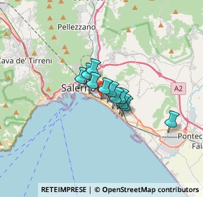 Mappa Via Santoro Carlo, 84127 Salerno SA, Italia (1.88)