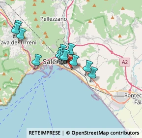 Mappa Via Santoro Carlo, 84127 Salerno SA, Italia (3.06769)