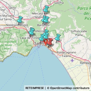 Mappa 84127 Salerno SA, Italia (5.99667)