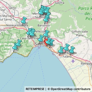 Mappa 84127 Salerno SA, Italia (8.6635)