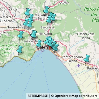 Mappa 84127 Salerno SA, Italia (7.8605)