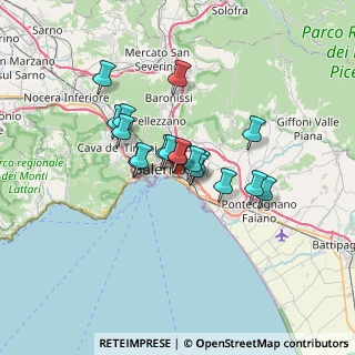 Mappa 84127 Salerno SA, Italia (5.05333)
