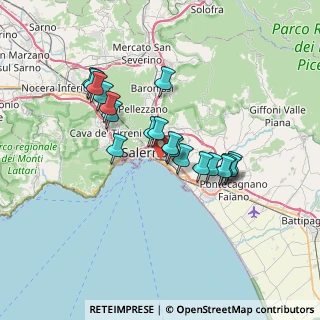 Mappa 84127 Salerno SA, Italia (6.28632)