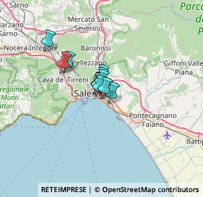 Mappa Via Santoro Carlo, 84127 Salerno SA, Italia (3.38091)