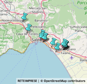 Mappa Via Giovanni Santoro, 84127 Salerno SA, Italia (5.948)