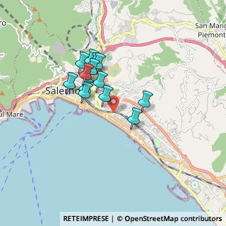 Mappa Via Lucio Orofino, 84127 Salerno SA, Italia (1.49538)