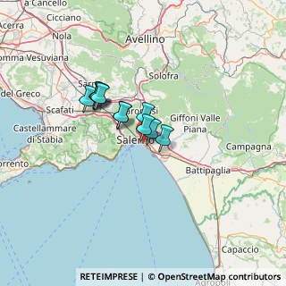 Mappa Via Lucio Orofino, 84127 Salerno SA, Italia (9.33818)