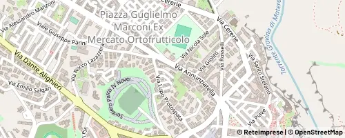 Mappa Matera