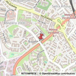 Mappa Via Bari, 2, 75100 Matera, Matera (Basilicata)
