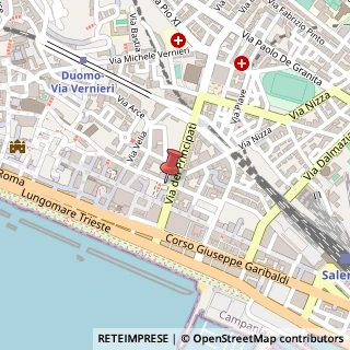 Mappa Piazza XXIV Maggio, 3, 84122 Salerno, Salerno (Campania)