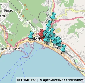 Mappa 84122 Salerno SA, Italia (1.01733)