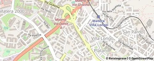 Mappa Matera