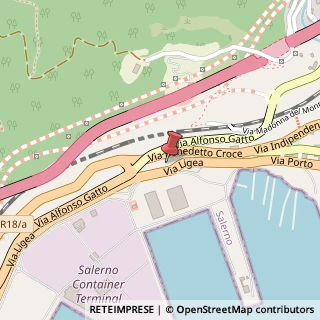 Mappa Via ligea, 84121 Salerno, Salerno (Campania)