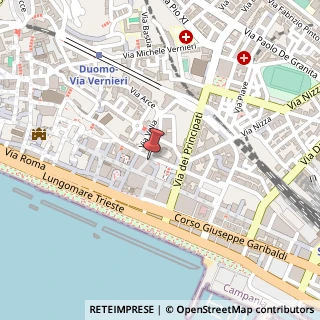 Mappa Via San Bonaventura, 10, 84122 Salerno, Salerno (Campania)