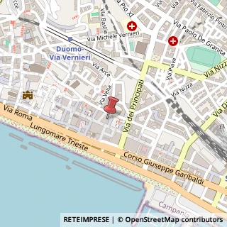 Mappa Via Francesco Conforti, n. 11, 84122 Salerno, Salerno (Campania)