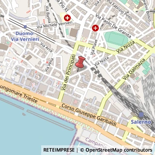 Mappa Via volpe francesco paolo 30, 84122 Salerno, Salerno (Campania)