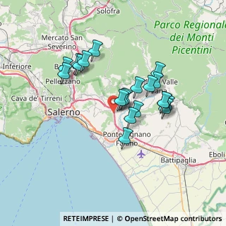 Mappa Via Ostaglio - Altimari, 84090 San Mango Piemonte SA, Italia (6.449)
