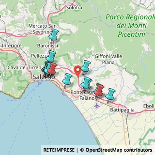 Mappa Via Ostaglio - Altimari, 84090 San Mango Piemonte SA, Italia (6.78353)