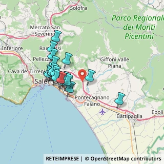 Mappa Via Ostaglio - Altimari, 84090 San Mango Piemonte SA, Italia (6.567)