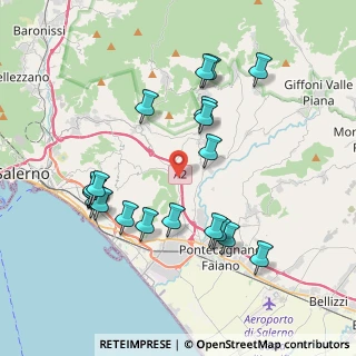 Mappa Via Ostaglio - Altimari, 84090 San Mango Piemonte SA, Italia (4.2945)
