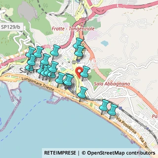 Mappa Via Romaldo Andrea, 84134 Salerno SA, Italia (0.971)