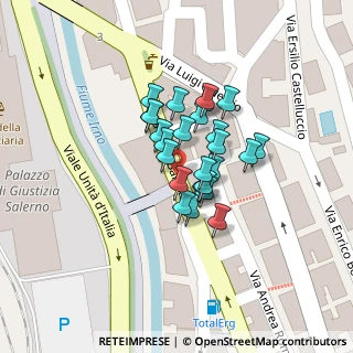 Mappa Via Romaldo Andrea, 84134 Salerno SA, Italia (0.0372)