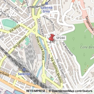 Mappa Via Andrea Romaldo, 13, 84134 Salerno, Salerno (Campania)
