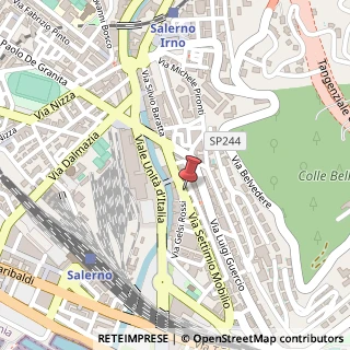 Mappa Via Silvio Baratta, 26, 84135 Salerno, Salerno (Campania)