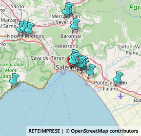 Mappa Via Luigi Cacciatore, 84122 Salerno SA, Italia (7.518)