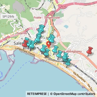 Mappa Viale Unità d'Italia, 84123 Salerno SA, Italia (0.8125)