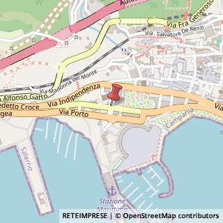 Mappa Piazza Umberto I,  1, 84121 Salerno, Salerno (Campania)