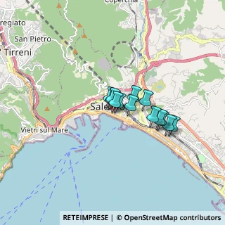 Mappa Vicolo Ruggi D'aragona, 84121 Salerno SA, Italia (1.07769)