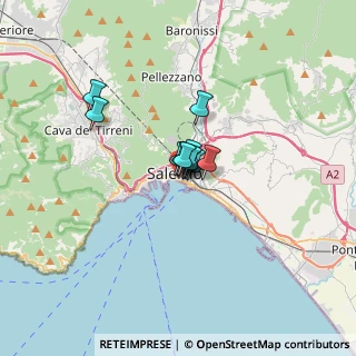 Mappa P.za Sedile di Portanova, 84122 Salerno SA, Italia (1.52273)