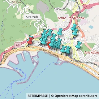 Mappa P.za Sedile di Portanova, 84122 Salerno SA, Italia (0.6225)