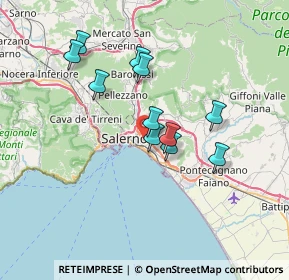 Mappa Viale delle Querce, 84134 Salerno SA, Italia (6.35636)