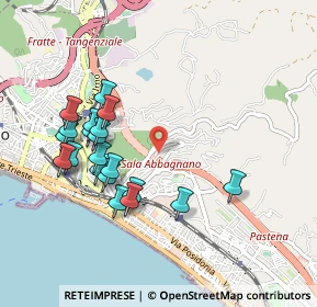 Mappa Viale delle Querce, 84134 Salerno SA, Italia (1.015)