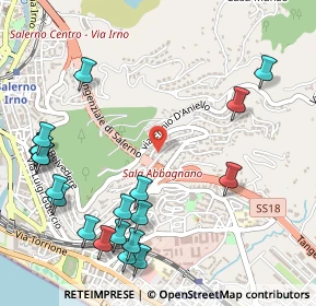 Mappa Viale delle Querce, 84134 Salerno SA, Italia (0.724)