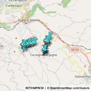 Mappa Via Brigata Sassari, 07030 Muros SS, Italia (1.3755)