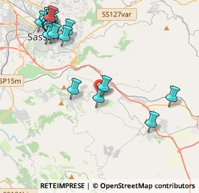 Mappa Via Don Renato Loiria, 07030 Muros SS, Italia (5.7605)