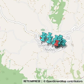 Mappa Via Medaglia d'Oro, 85010 San Chirico Nuovo PZ, Italia (0.34545)