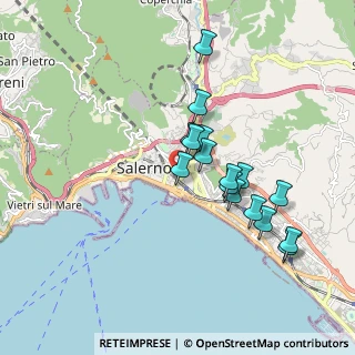 Mappa Via Zara, 84123 Salerno SA, Italia (1.74125)