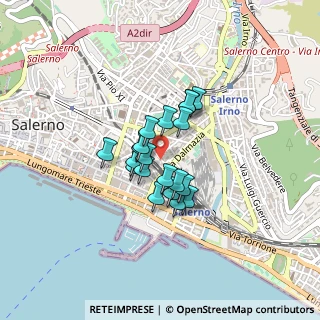 Mappa Via Zara, 84123 Salerno SA, Italia (0.2885)