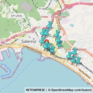 Mappa Via Zara, 84123 Salerno SA, Italia (0.76714)
