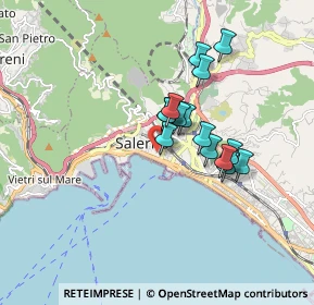 Mappa Via Fiera Vecchia, 84125 Salerno SA, Italia (1.38533)